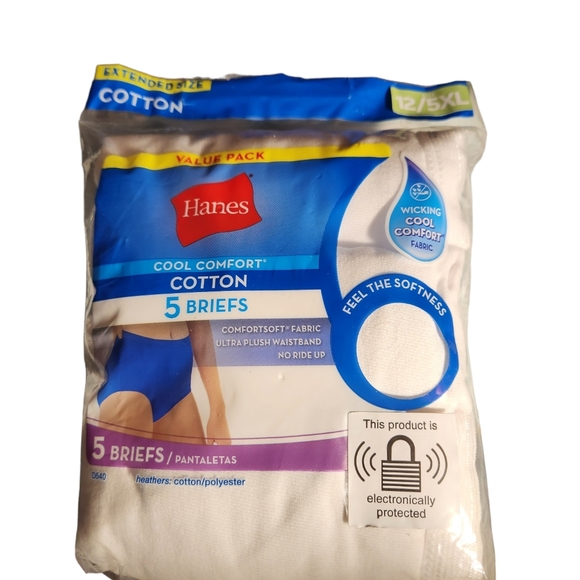 Hanes Intimates & Sleepwear Haneswomens Panties Size 2 5xl Briefs5